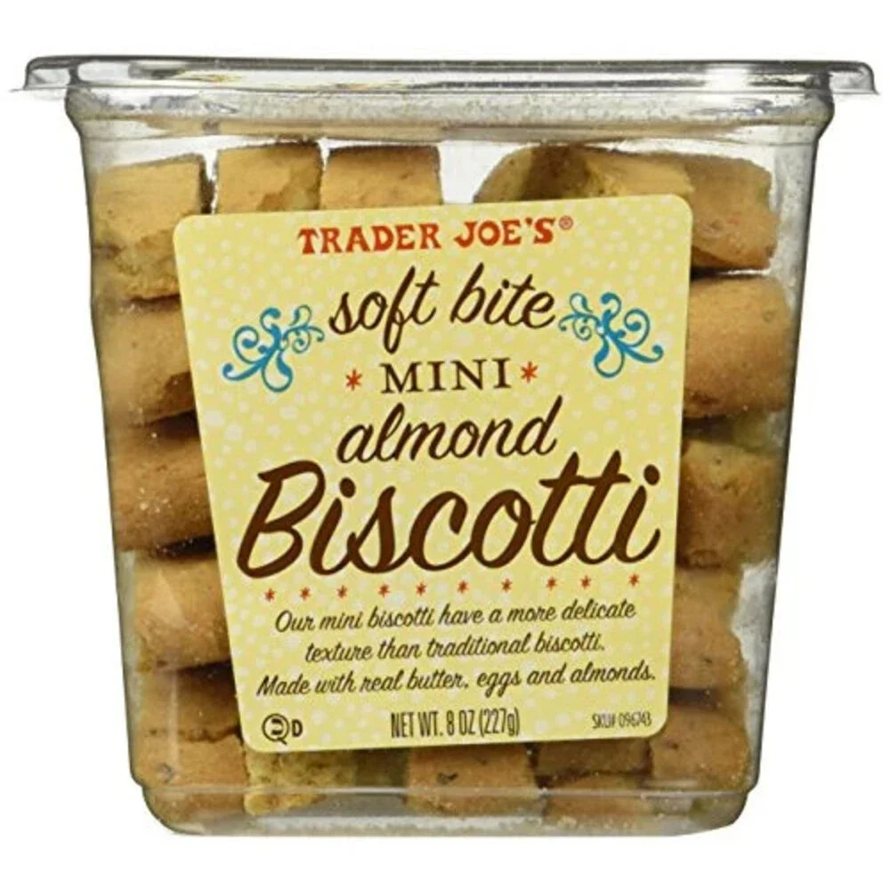Trader Joe's — Soft Bite Mini Almond Biscotti